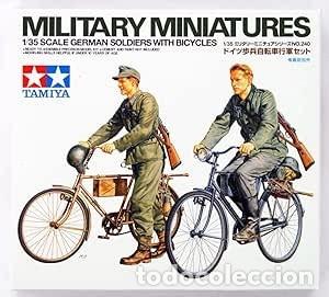Maquetas: TAMIYA - German Soldiers with Bicycles 1/35 35240