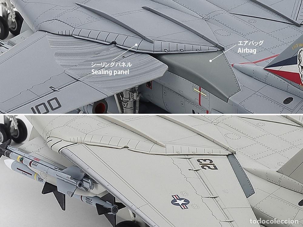 Maquetas: TAMIYA - Grumman F-14D Tomcat 1/72 60795 - Foto 3