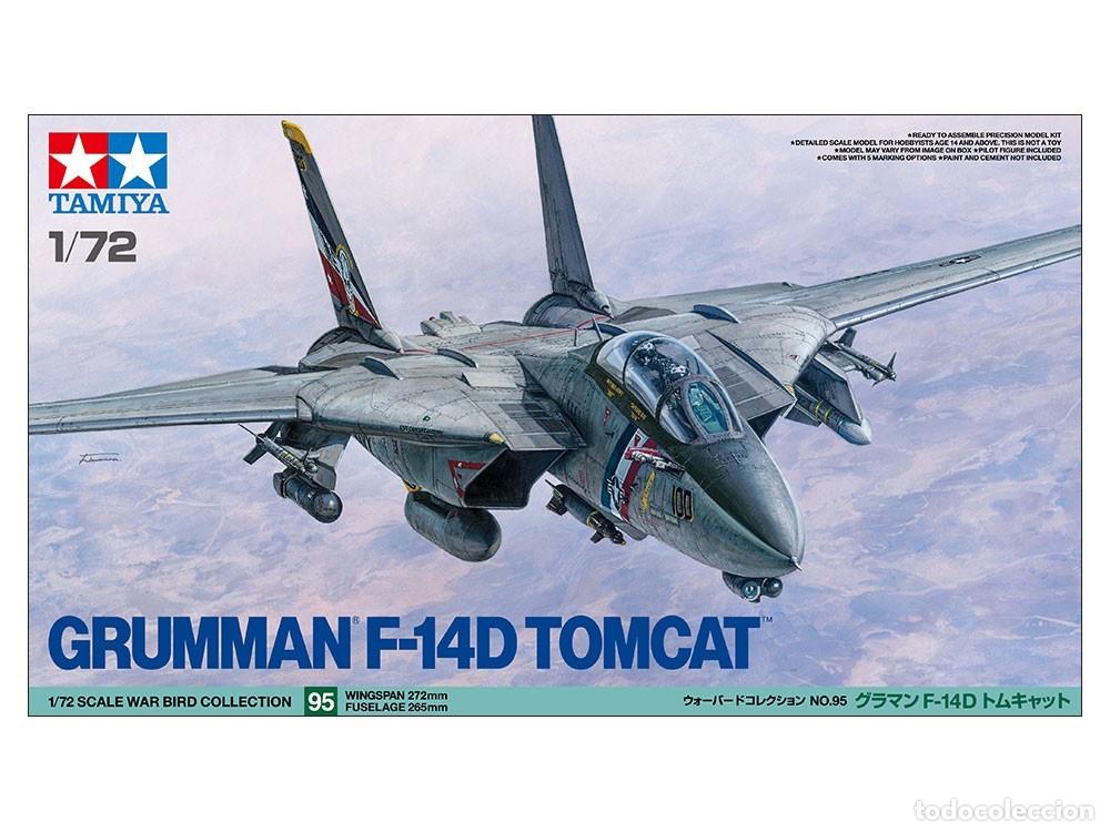 Maquetas: TAMIYA - Grumman F-14D Tomcat 1/72 60795