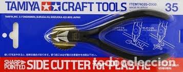 Maquetas: TAMIYA - ALICATE DE CORTE PLANO PARA PL&Aacute;STICO 74035