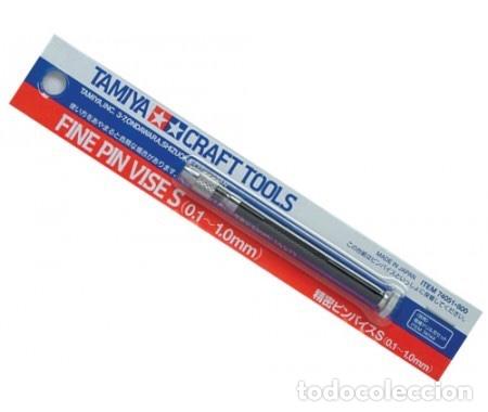 Maquetas: TAMIYA - PORTABROCAS PEQUE&Ntilde;O 0,1 - 1mm 74051