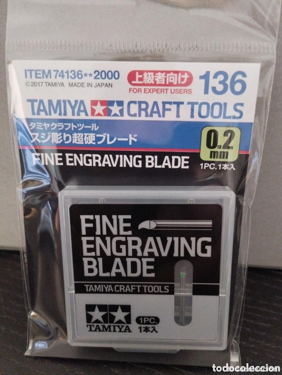 Maquetas: TAMIYA - PUNTA DE GRABADO FINO 0,2 mm 74136