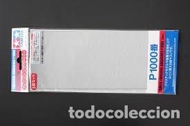 Maquetas: TAMIYA - PAPEL ABRASIVO 1000 x 3 87057
