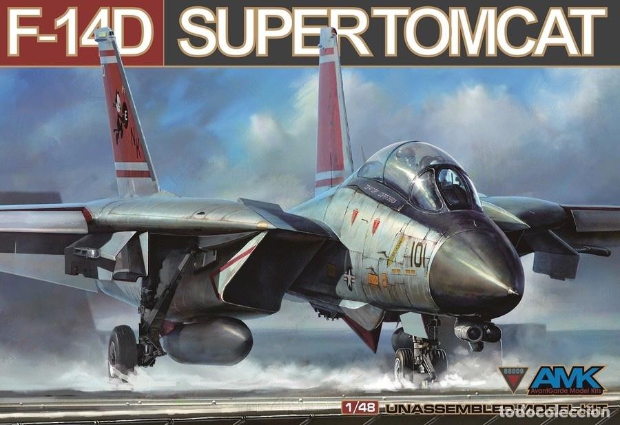 Maquetas: AMK - F-14D SUPERTOMCAT 2/48 88009
