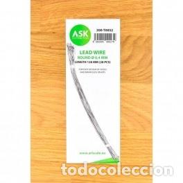 Maquetas: AMMO - CABLE CONDUCTOR REDONDO DI&Aacute;METRO 0,4mmX120mm T0052