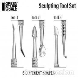 Maquetas: GREEN STUFF - HERRAMIENTAS MODELAR SET DE 3 1011 - Foto 3