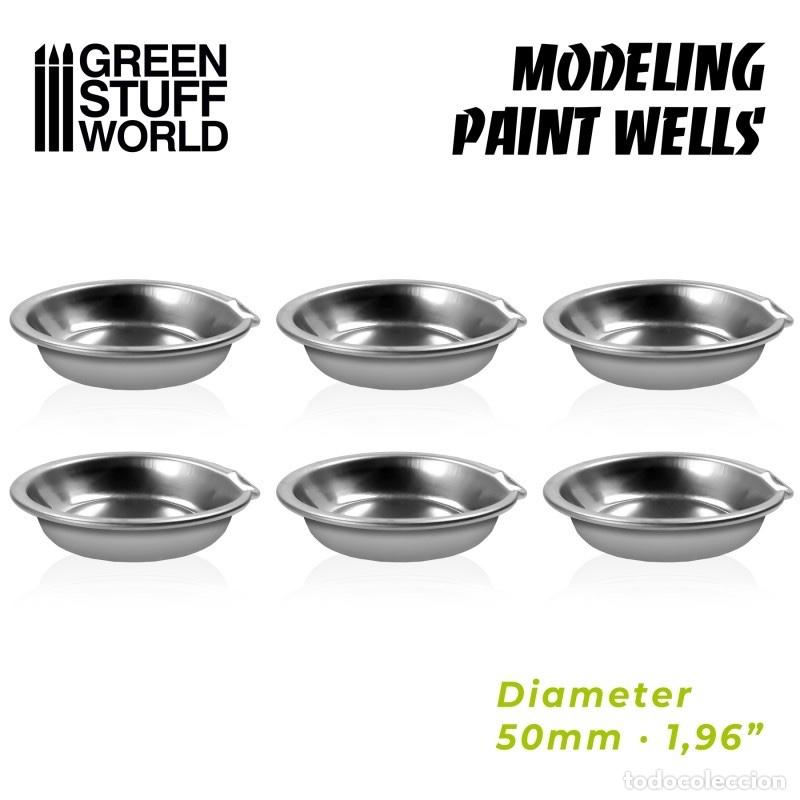 Maquetas: GREEN STUFF - RECIPIENTES INDIVIDUALES PARA PINTURAS 10361 - Foto 2