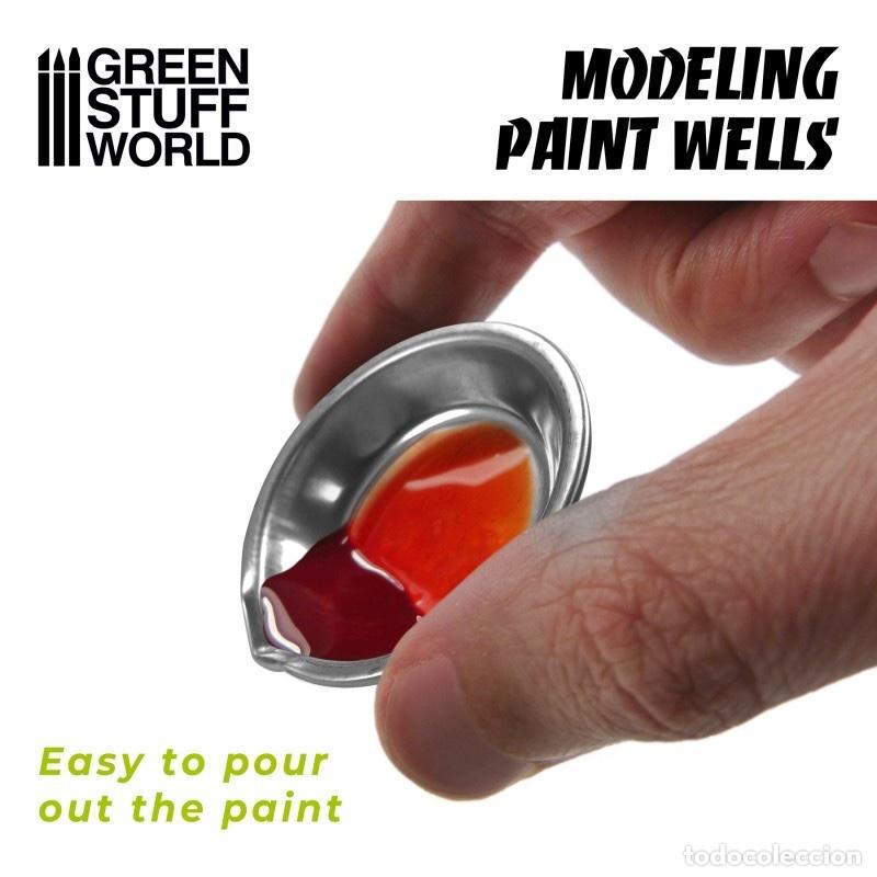 Maquetas: GREEN STUFF - RECIPIENTES INDIVIDUALES PARA PINTURAS 10361 - Foto 3