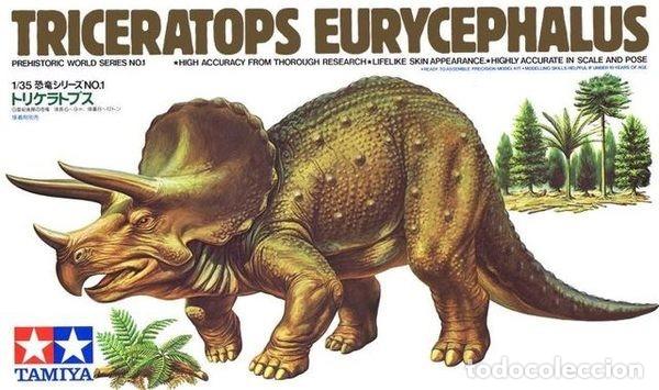 Maquetas: TAMIYA - Triceratops Eurycephalus 1/35 60201