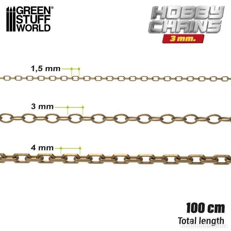 Maquetas: GREEN STUFF - CADENA DE MODELISMO 3 mm 1041 - Foto 2