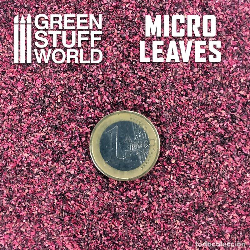 Maquetas: GREEN STUFF - MICRO HOJAS - MIX VIOLETA CLARO 15 gr 10608 - Foto 2