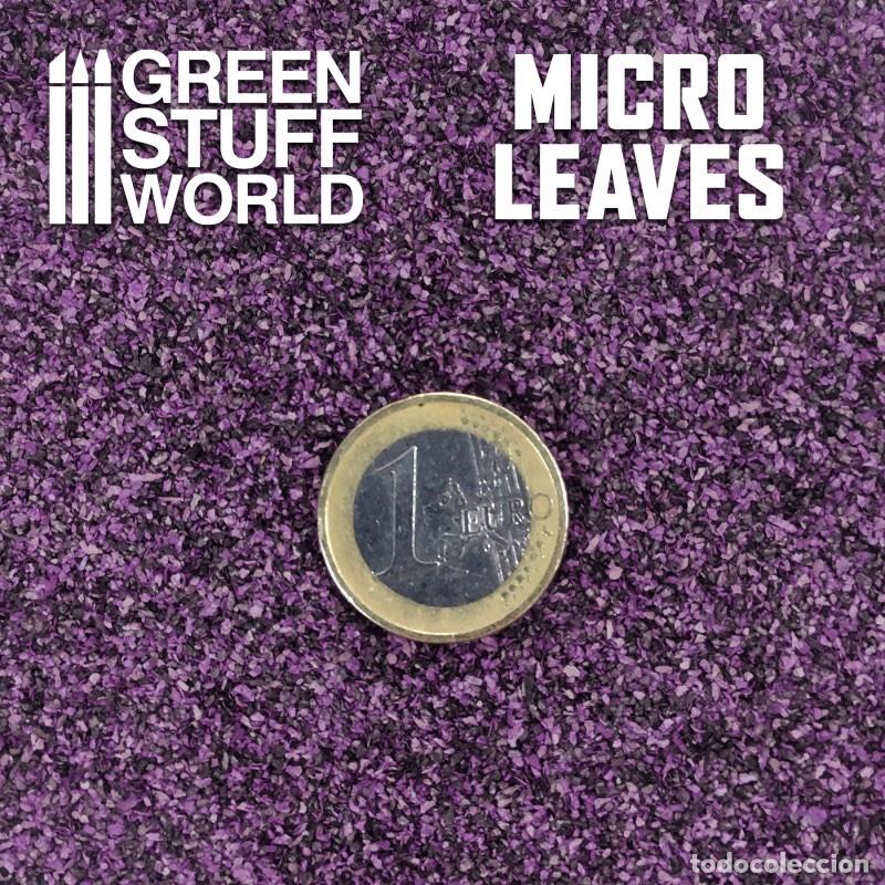 Maquetas: GREEN STUFF - MICRO HOJAS - MIX VIOLETA OSCURO 15 gr 10611 - Foto 2