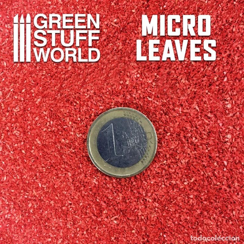 Maquetas: GREEN STUFF - MICRO HOJAS - MIX ROJO 15 gr 10612 - Foto 2