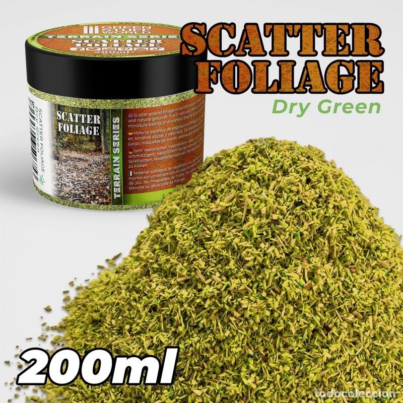 Maquetas: GREEN STUFF - HOJARASCA VERDE SECO 200ml 11175