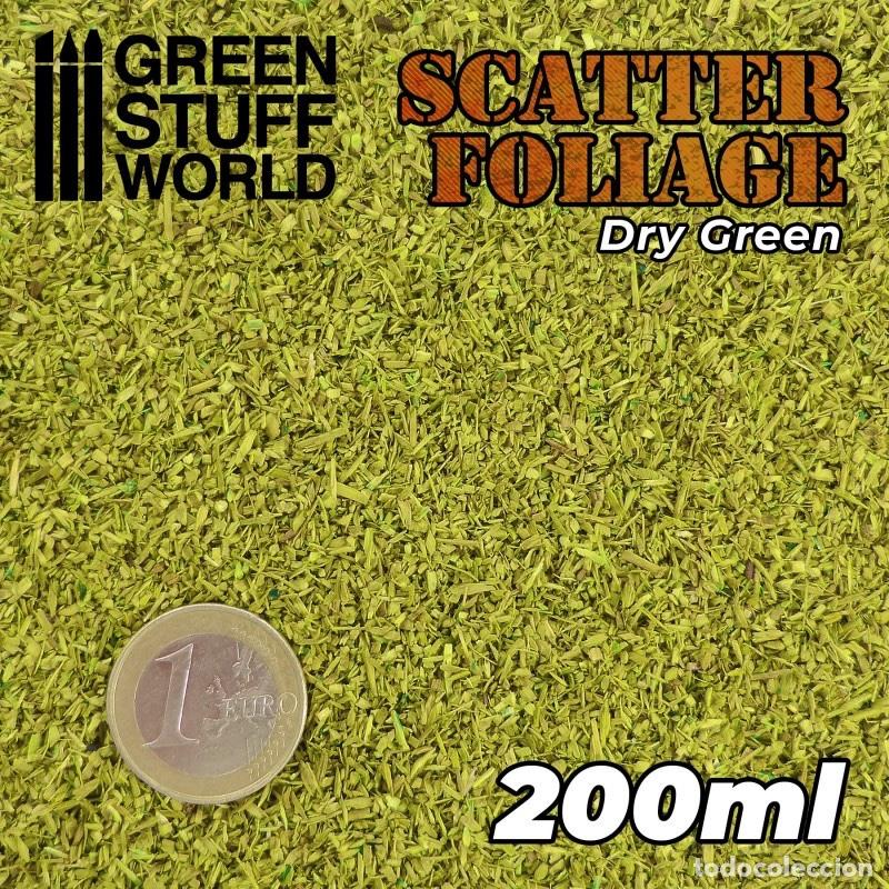 Maquetas: GREEN STUFF - HOJARASCA VERDE SECO 200ml 11175 - Foto 2