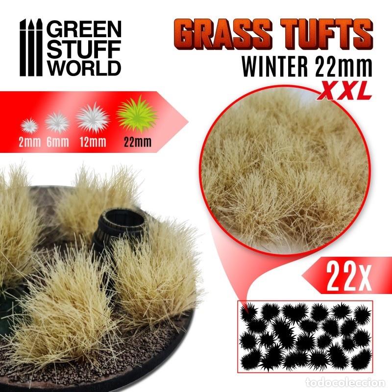 Maquetas: GREEN STUFF - MATAS C&Eacute;SPED XXL INVIERNO 22mm 11451