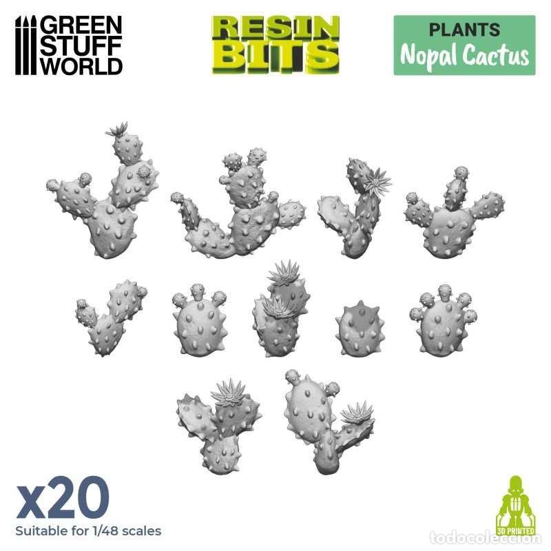 Maquetas: GREEN STUFF - SET IMPRESO EN 3D - PLANTA MONSTERA 11612 - Foto 1