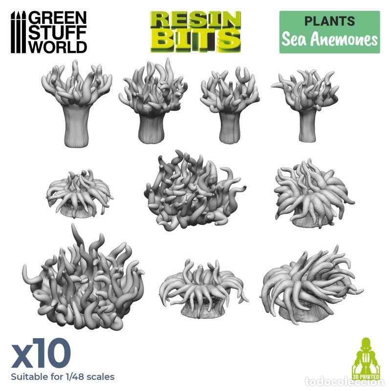 Maquetas: GREEN STUFF - AN&Eacute;MONAS DE MAR 3D 11629 - Foto 1