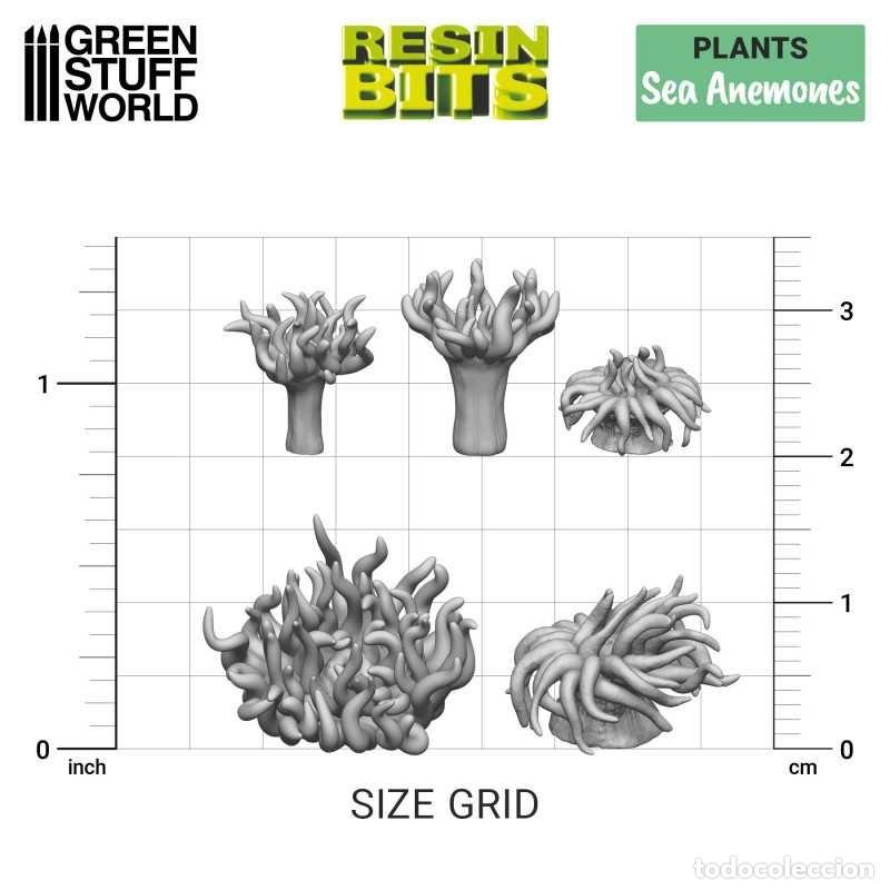 Maquetas: GREEN STUFF - AN&Eacute;MONAS DE MAR 3D 11629 - Foto 2