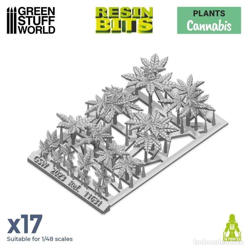Maquetas: GREEN STUFF - CANNABIS 3D 11631 - Foto 3