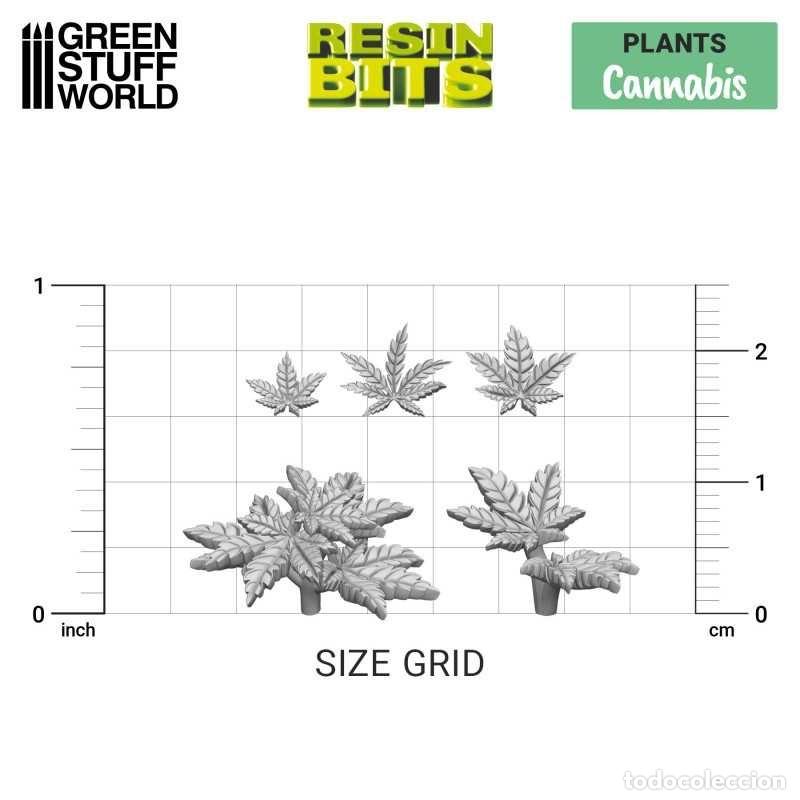 Maquetas: GREEN STUFF - CANNABIS 3D 11631 - Foto 2