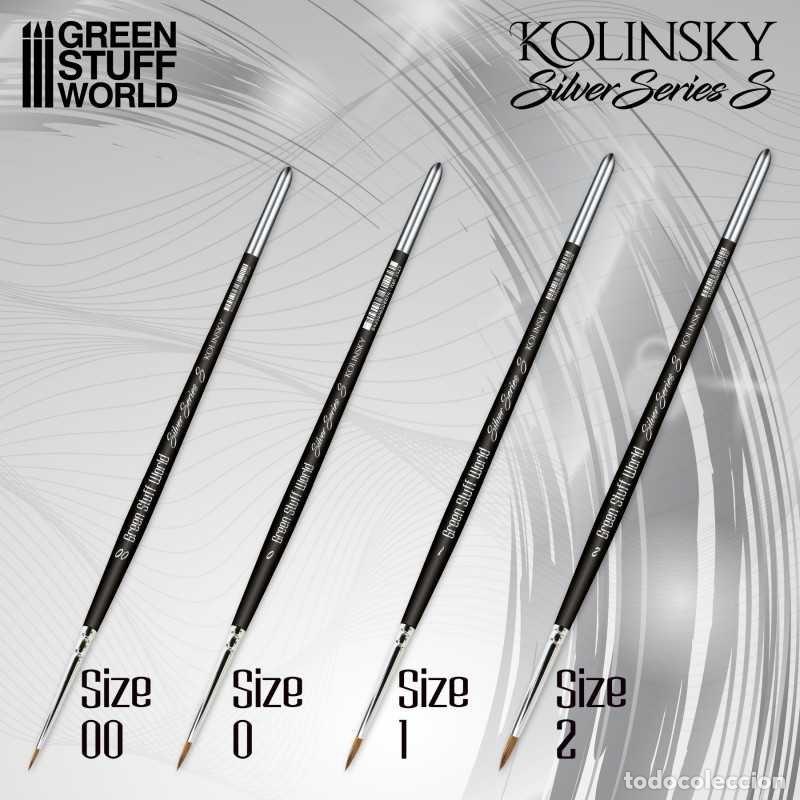 Maquetas: GREEN STUFF - SET PINCELES KOLINSKY SILVER SERIES (S) 12057 - Foto 2