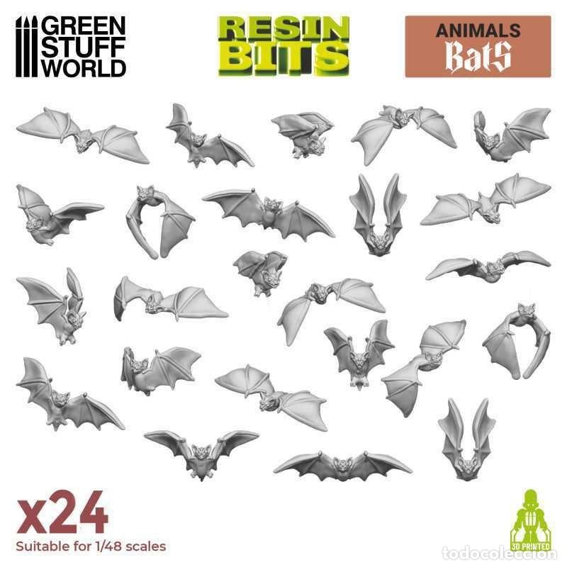 Maquetas: GREEN STUFF - SET IMPRESO EN 3D - MURCI&Eacute;LAGOS 12295