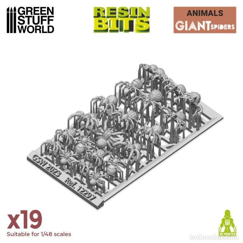 Maquetas: GREEN STUFF - SET IMPRESO EN 3D - ARA&Ntilde;AS GRANDES 12297 - Foto 3