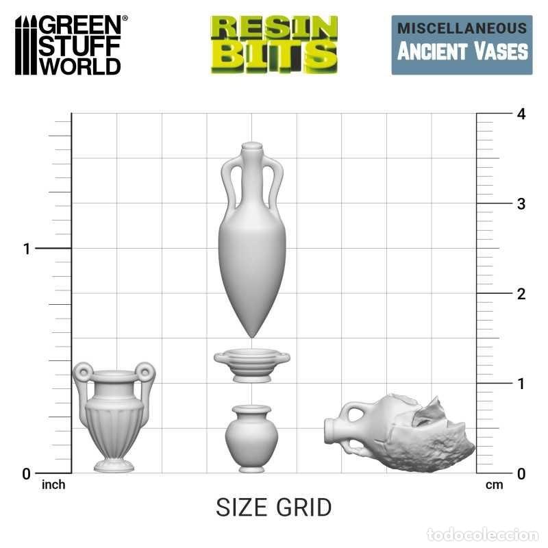 Maquetas: GREEN STUFF - SET IMPRESO EN 3D - VASIJAS ANTIGUAS 12359 - Foto 2