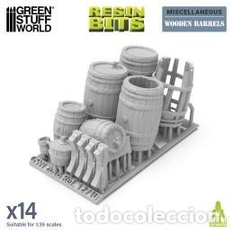 Maquetas: GREEN STUFF - Barriles de madera 1/35 12710 - Foto 3