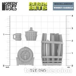 Maquetas: GREEN STUFF - Barriles de madera 1/35 12710 - Foto 2