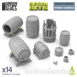 Maquetas: GREEN STUFF - Barriles de madera 1/35 12710 - Foto 4