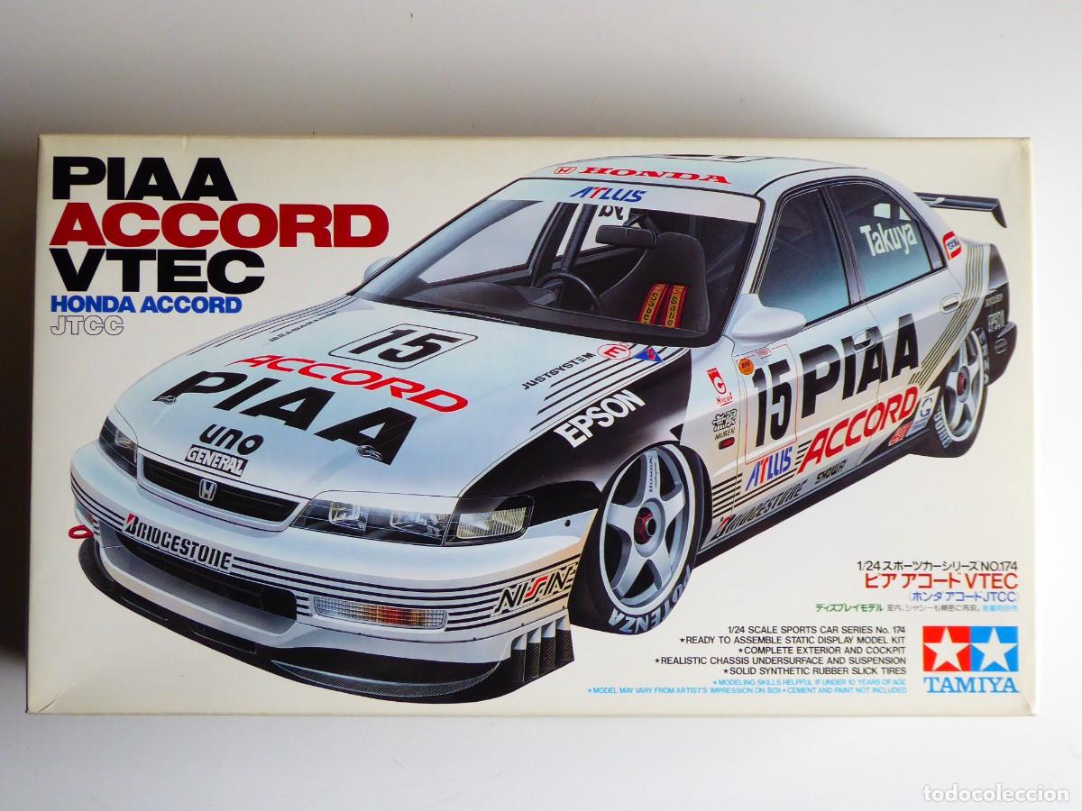 Maquetas: 1/24 Tamiya Honda Accord Vtec Mugen Piaa #15 JTCC Takuya