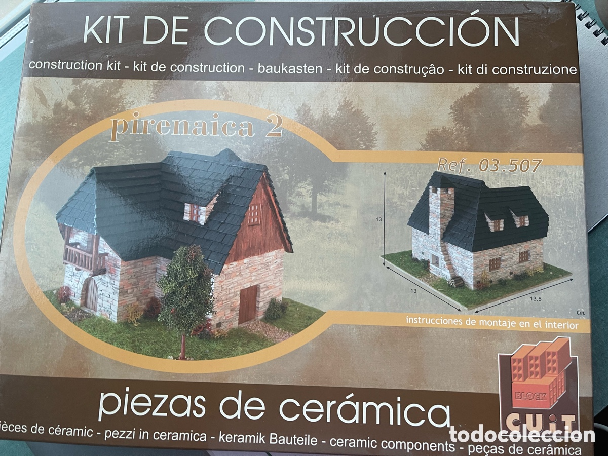 Maquetas: Kit de construcci&oacute;n CUIT de maqueta Casa Pirenaica 2