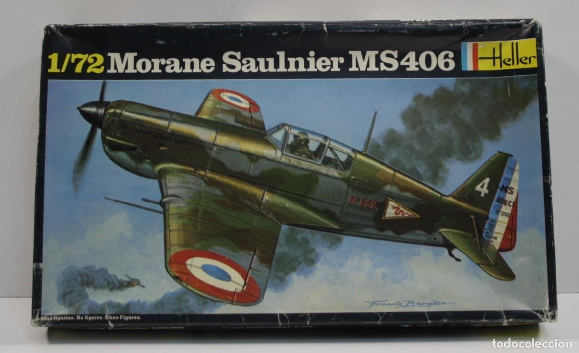 Modelle: MAQUETA HELLER MORANE SAULNIER MS406 1/72