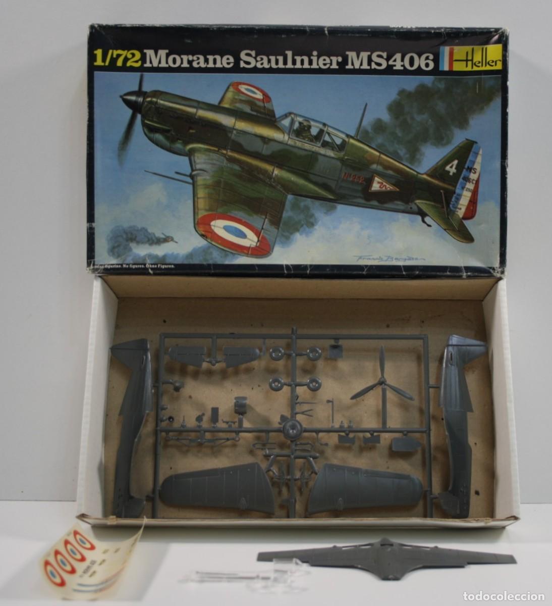 Maquetas: MAQUETA HELLER MORANE SAULNIER MS406 1/72 - Foto 2