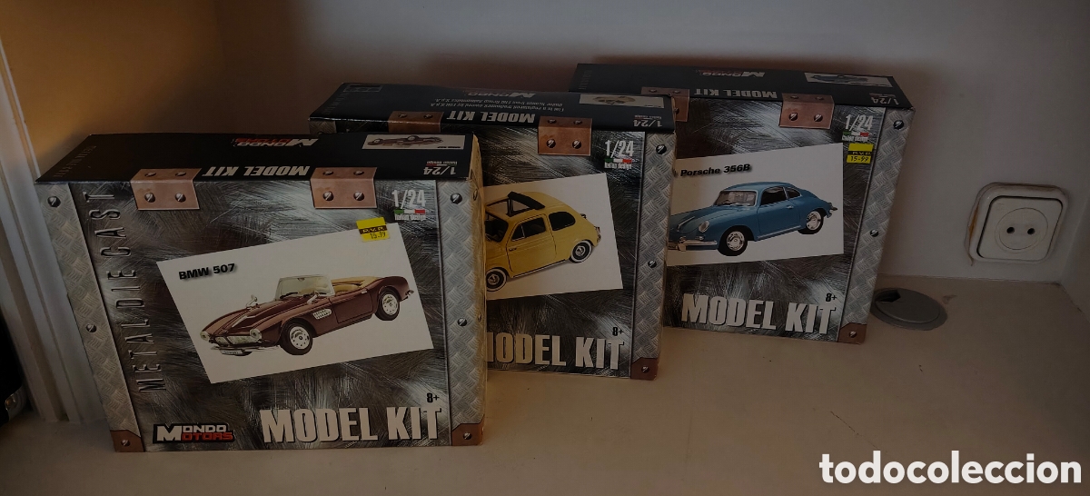 Maquetas: Lote 3 mondo motors model kit