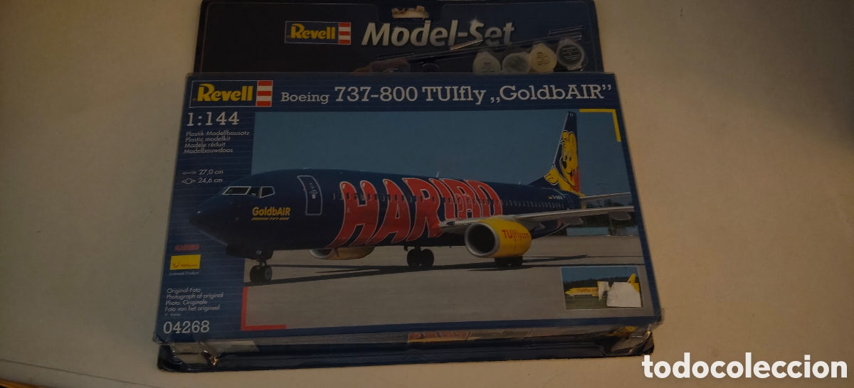 Maquetas: Revell avi&oacute;n boing nuevo sin abrir