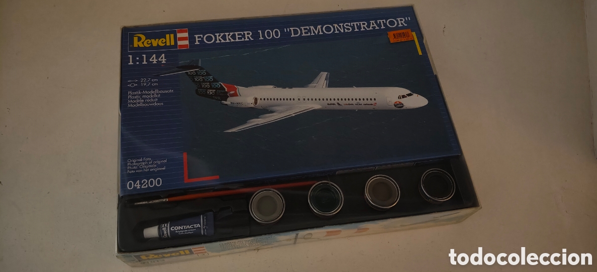 Maquetas: Revell fokker 100 nuevo sin abrir