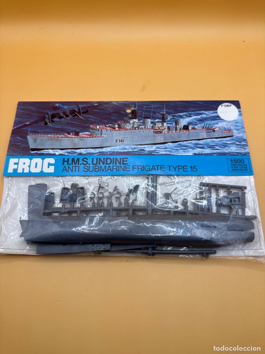 Maquettes: Maqueta FROG HMS Undine &ndash; Fragata antisubmarina Type 15