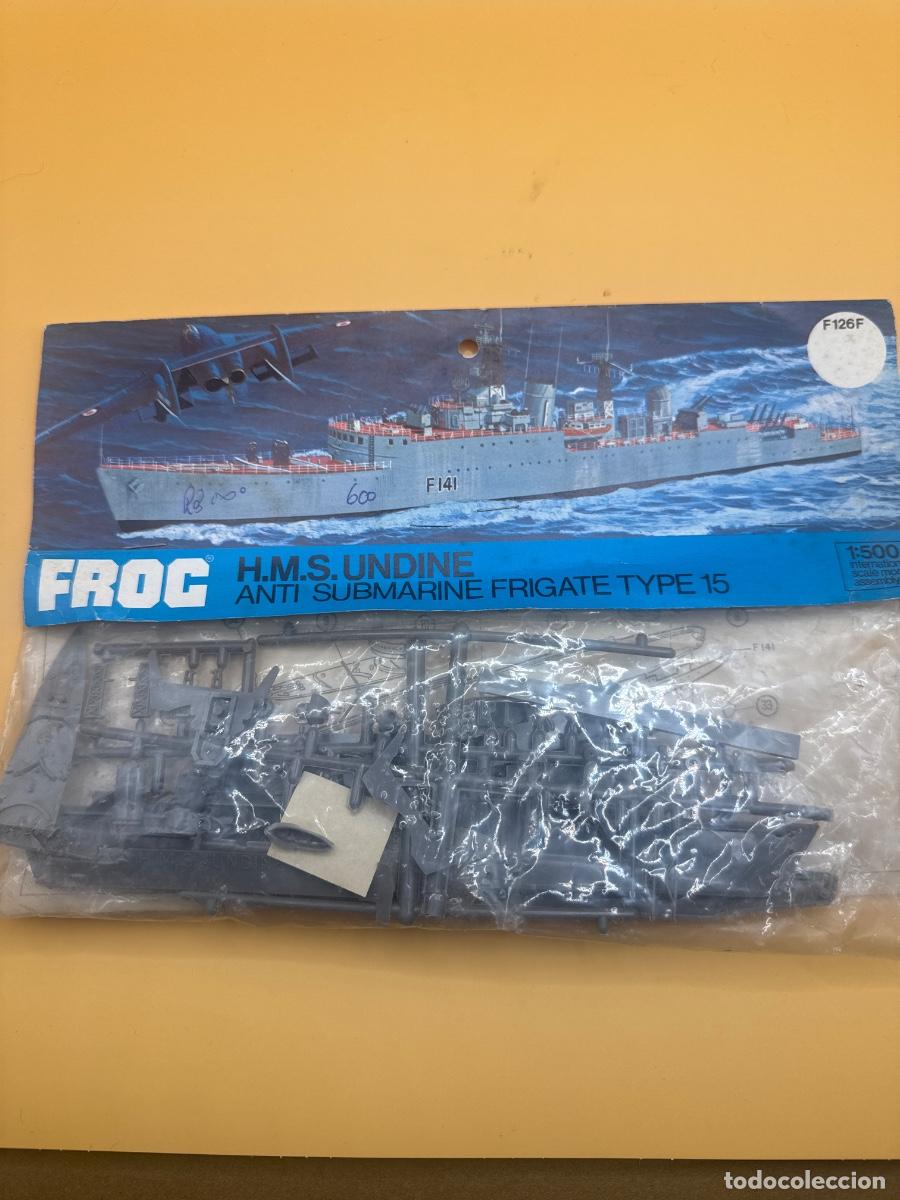 Maquettes: FROG HMS Undine &ndash; Fragata antisubmarina Type 15