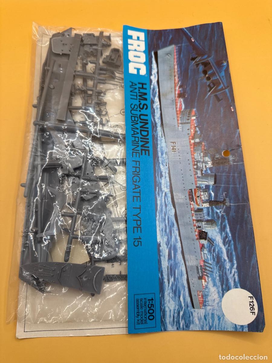 Maquettes: FROG HMS Undine &ndash; Fragata antisubmarina Type 15