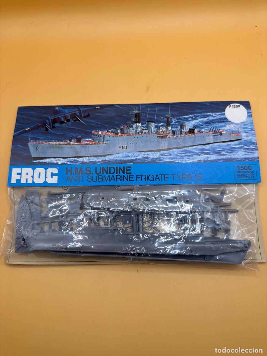 Maquettes: FROG HMS Undine &ndash; Fragata antisubmarina Type 15