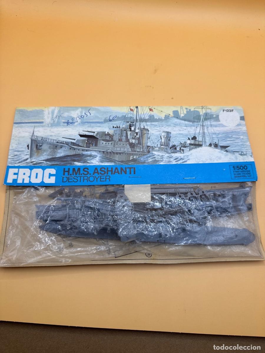 Maquetas: FROG HMS Ashanti &ndash; Destructor brit&aacute;nico &ndash; Escala 1:500 - Foto 1
