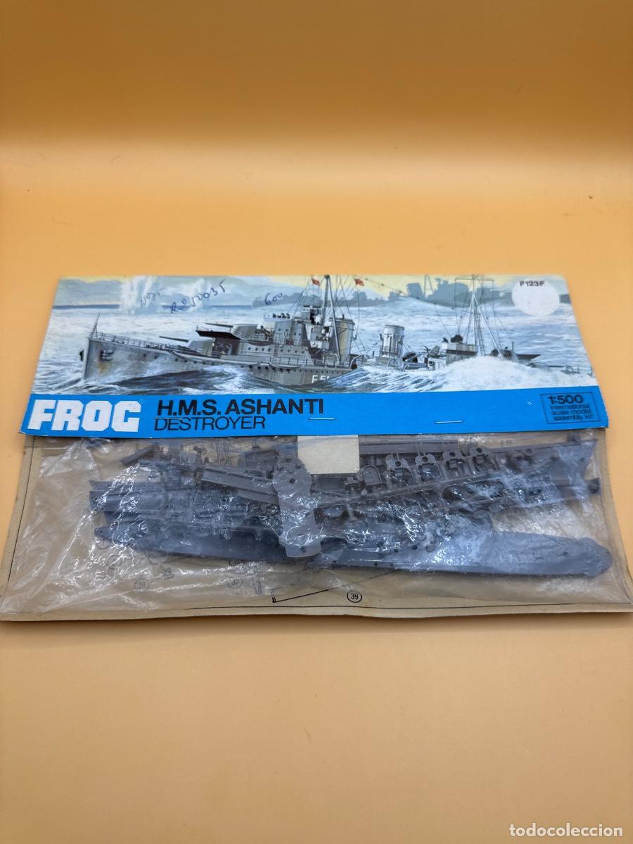 Maquettes: FROG HMS Ashanti &ndash; Destructor brit&aacute;nico &ndash; Escala 1:500