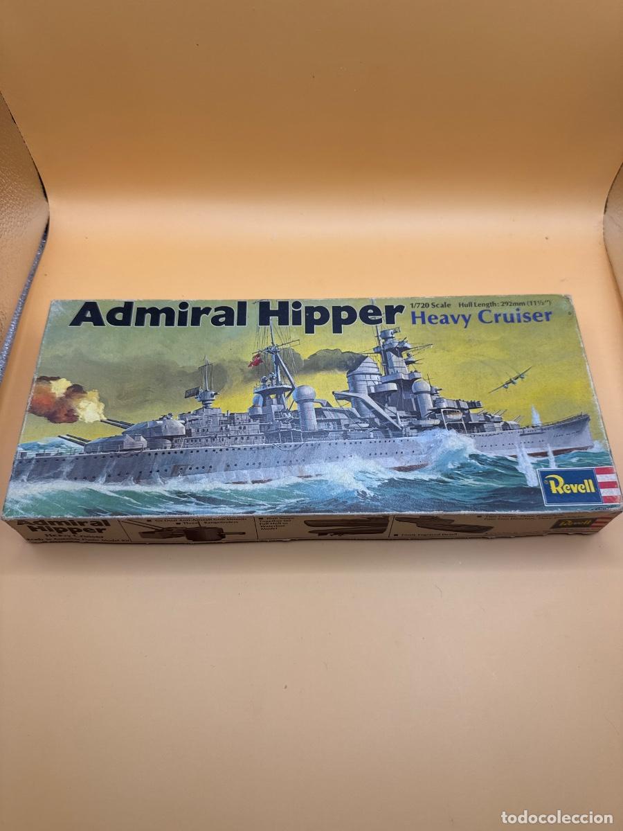Maquetas: Revell Admiral Hipper &ndash; Crucero pesado alem&aacute;n &ndash; Escala 1:720