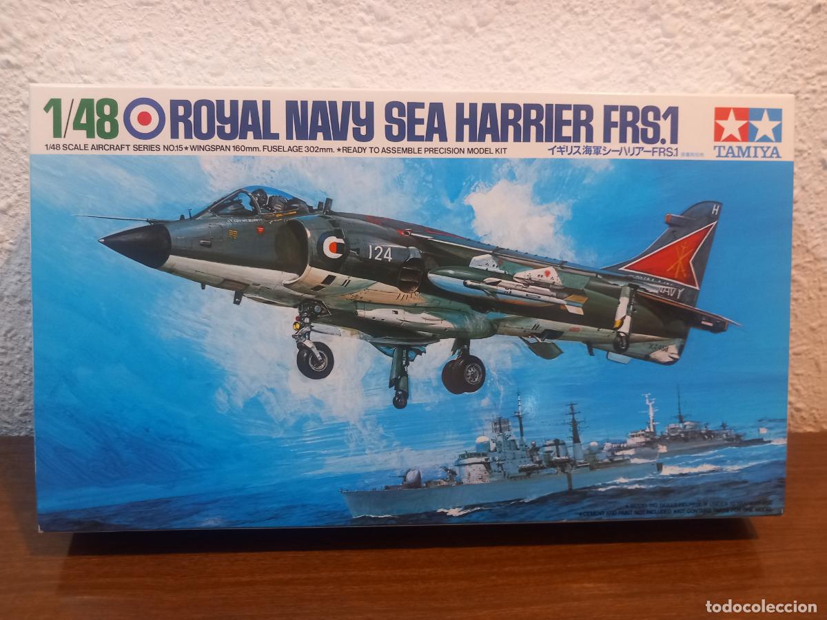 Macchiette: MAQUETA TAMIYA ESCALA 1/48 ROYAL NAVY SEA HARRIER FRS1