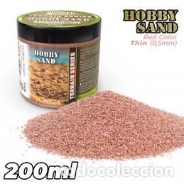 Maquetas: GREEN STUFF - ARENA MODELISMO FINA 200ML - ROJA 13335