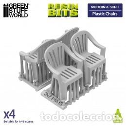 Maquetas: GREEN STUFF - SILLAS DE PLASTICO 13638 - Foto 2