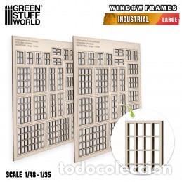 Maquetas: GREEN STUFF - Ventanas Industriales - Grandes 13705